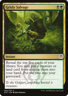 Grisly Salvage [Guilds of Ravnica Guild Kit]-1
