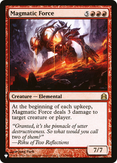 Magmatic Force [The List]-1