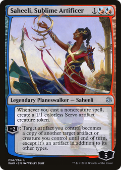 Saheeli, Sublime Artificer [War of the Spark]-1