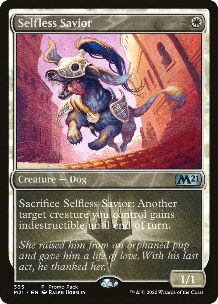 Selfless Savior (Promo Pack) [Core Set 2021 Promos]-1