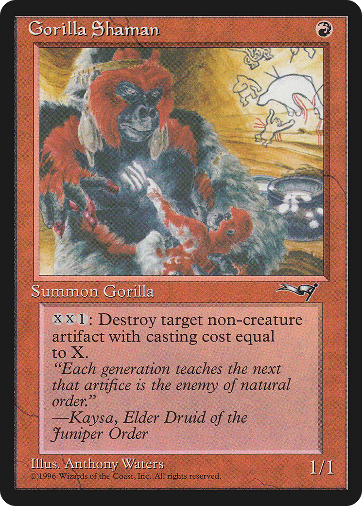 Gorilla Shaman (Holding Child) [Alliances]-1
