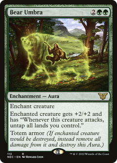 Bear Umbra [Kamigawa: Neon Dynasty Commander]-1