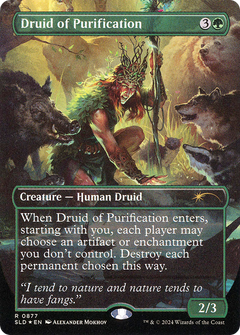 Druid of Purification (Rainbow Foil) [Secret Lair Drop Series]-1