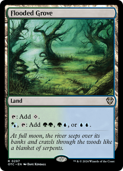 Flooded Grove [Outlaws of Thunder Junction Commander]-1