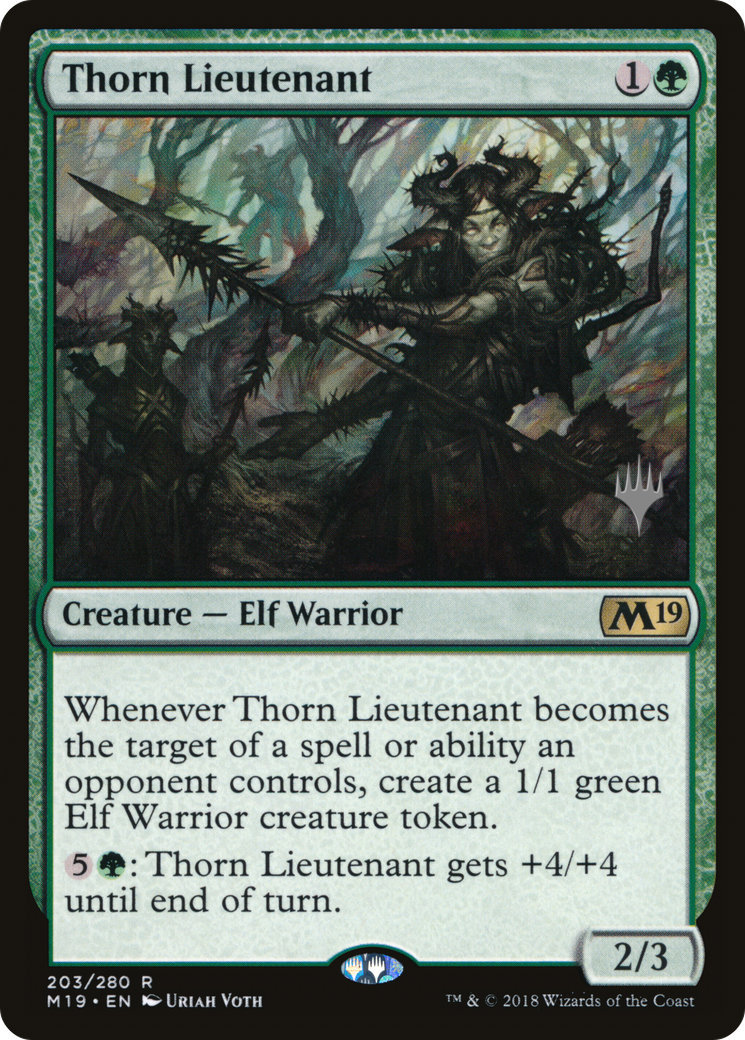 Thorn Lieutenant (Promo Pack) [Core Set 2019 Promos]-1