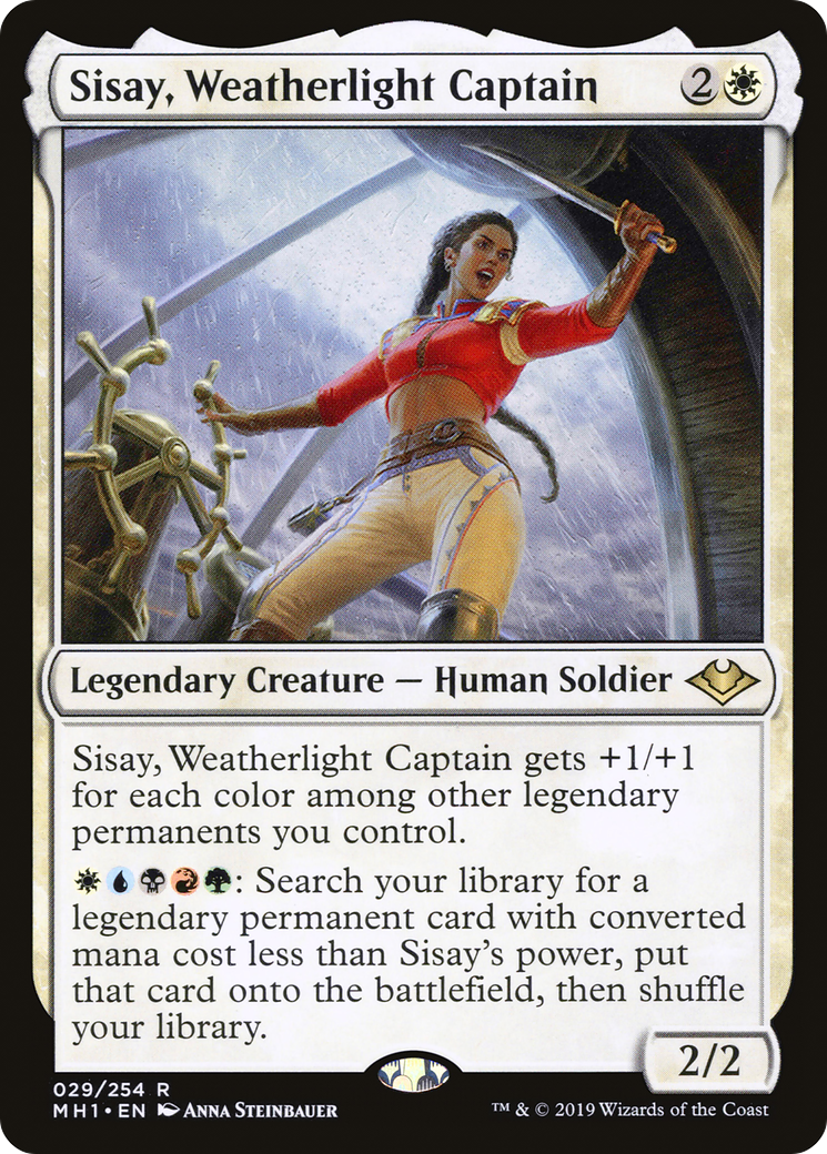 Sisay, Weatherlight Captain [Modern Horizons]-1