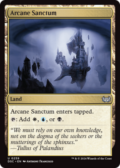 Arcane Sanctum [Duskmourn: House of Horror Commander]-1