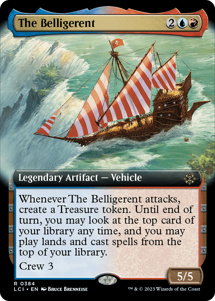 The Belligerent (Extended Art) [The Lost Caverns of Ixalan]-1