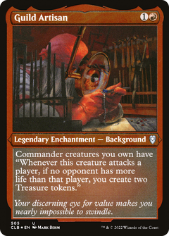 Guild Artisan (CLB-505) - Commander Legends: Battle for Baldur's Gate Etched Foil-1
