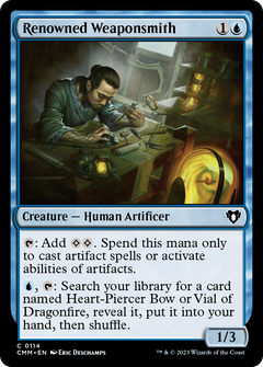 Renowned Weaponsmith [Commander Masters]-1