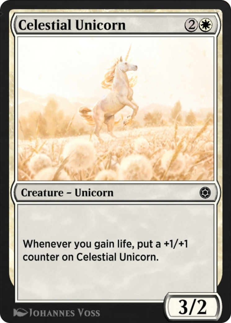 Celestial Unicorn (HBG-086) - Alchemy Horizons: Baldur's Gate-1