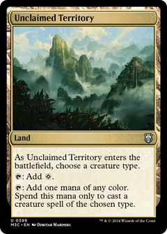 Unclaimed Territory (Ripple Foil) [Modern Horizons 3 Commander]-1