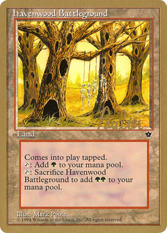 Havenwood Battleground (Preston Poulter) [Pro Tour Collector Set]-1