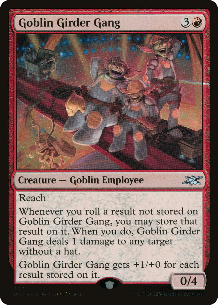 Goblin Girder Gang (Galaxy Foil) [Unfinity]-1