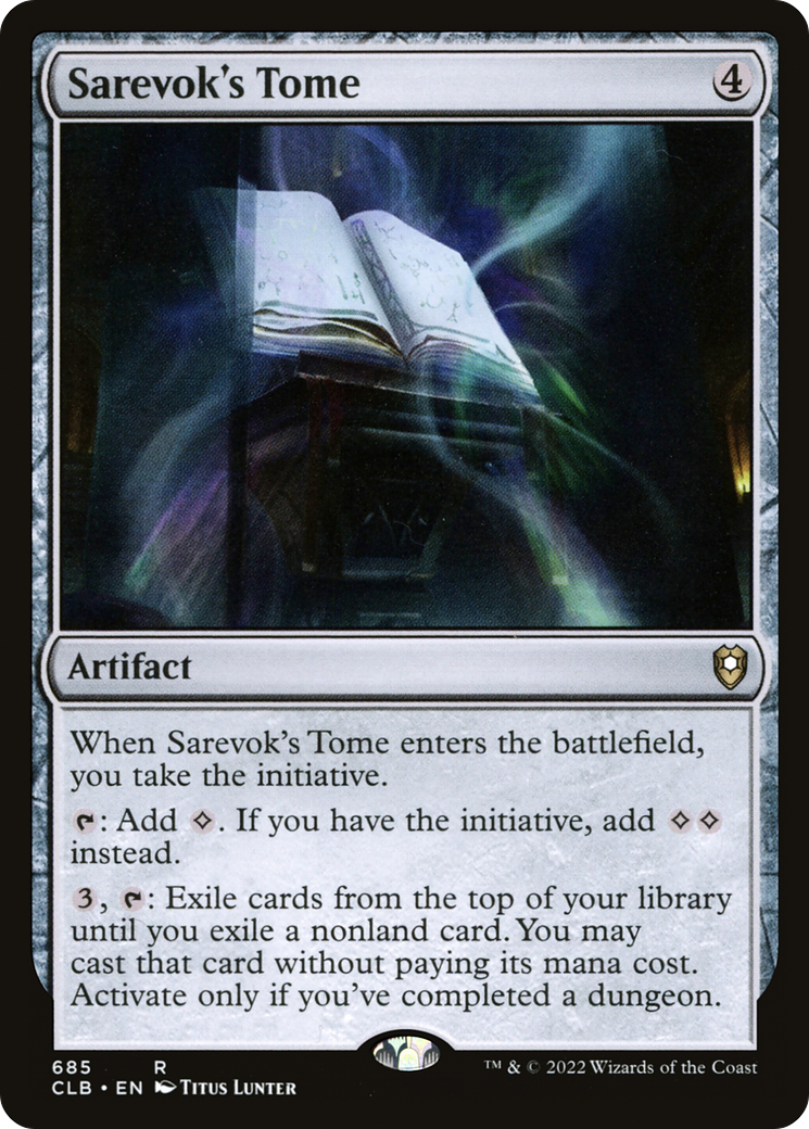 Sarevok's Tome [Commander Legends: Battle for Baldur's Gate]-1