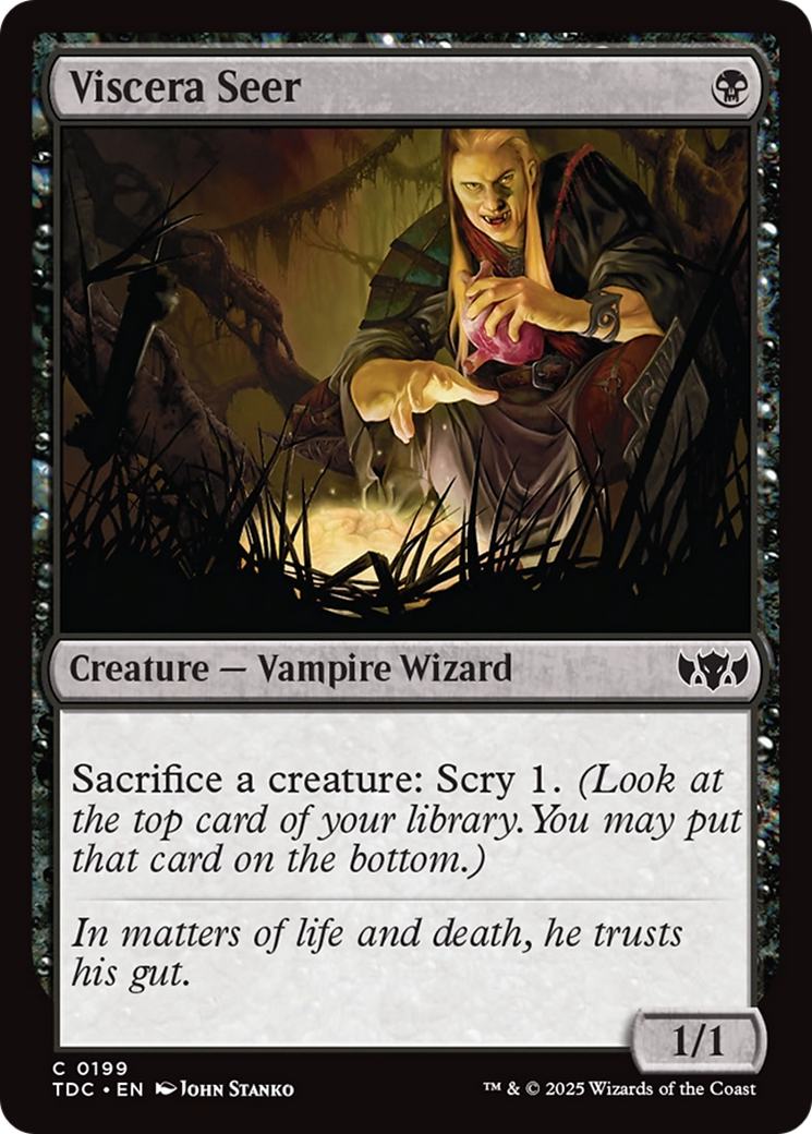 Viscera Seer [Tarkir: Dragonstorm Commander]-1
