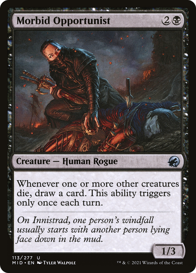 Morbid Opportunist [Innistrad: Midnight Hunt]-1