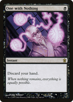 One with Nothing [Saviors of Kamigawa]-1