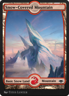 Snow-Covered Mountain (PANA-260) - MTG Arena Promos: (Full Art)-1