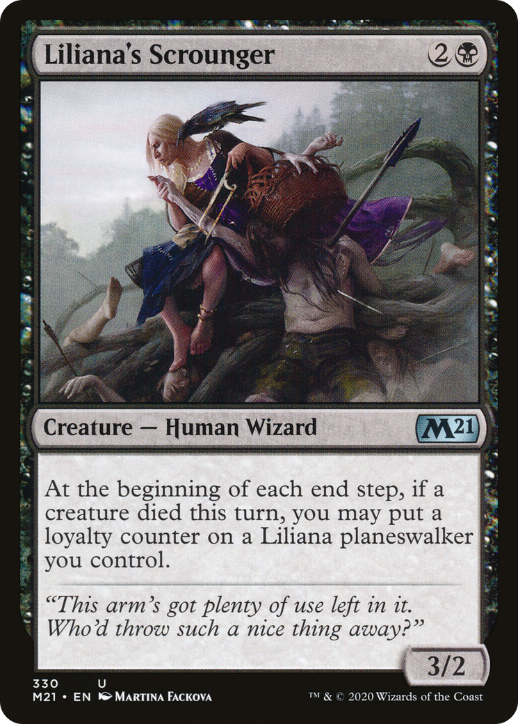 Liliana's Scrounger [Core Set 2021]-1