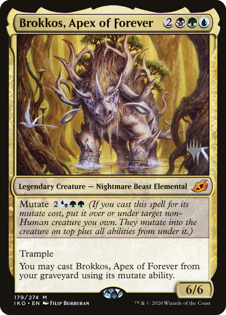 Brokkos, Apex of Forever (Promo Pack) [Ikoria: Lair of Behemoths Promos]-1