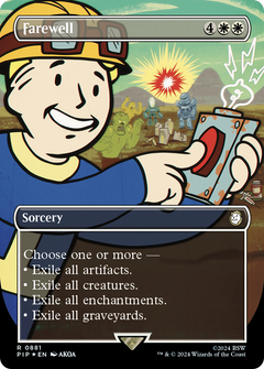 Farewell (Borderless) (Surge Foil) [Fallout]-1