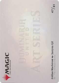 Iridian Maelstrom // Iridian Maelstrom (ADMU-047) - Dominaria United Art Series (Borderless)-2