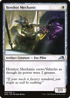 Hotshot Mechanic [Kamigawa: Neon Dynasty]-1