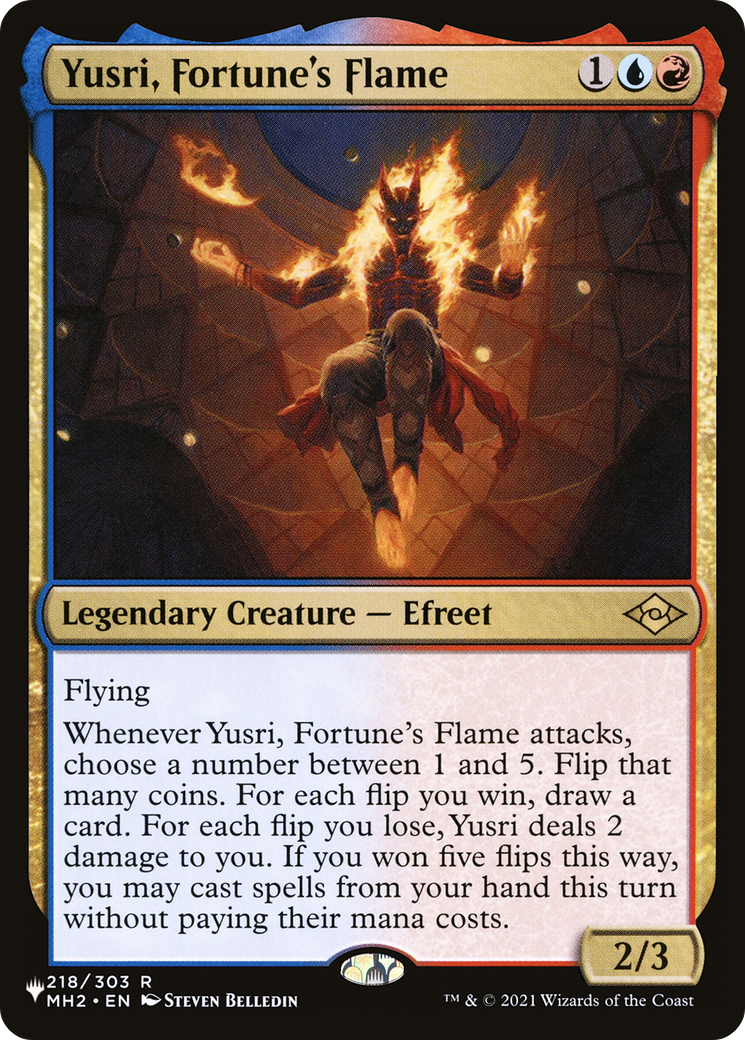 Yusri, Fortune's Flame (LIST-MH2-218) - The List-1