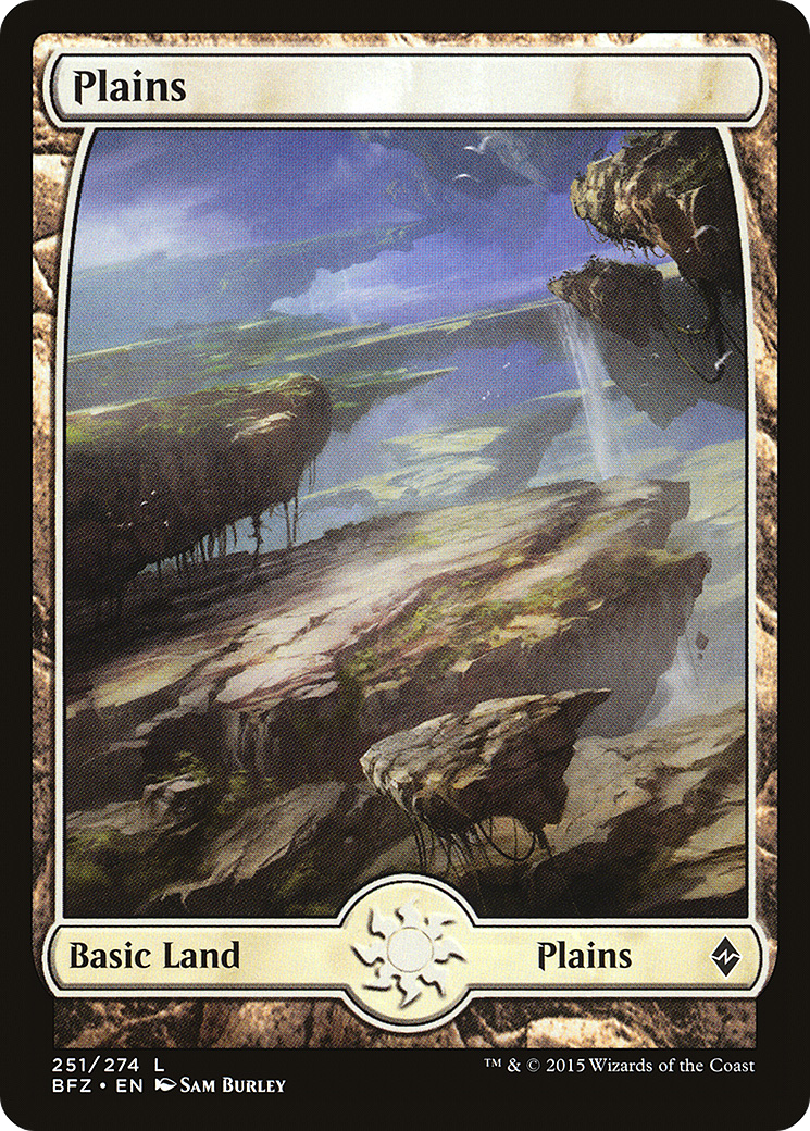 Plains (251) (Full Art) [Battle for Zendikar]-1