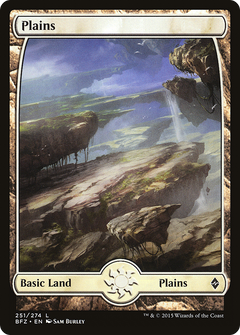 Plains (251) (Full Art) [Battle for Zendikar]-1