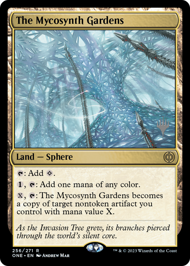 The Mycosynth Gardens (Promo Pack) [Phyrexia: All Will Be One Promos]-1