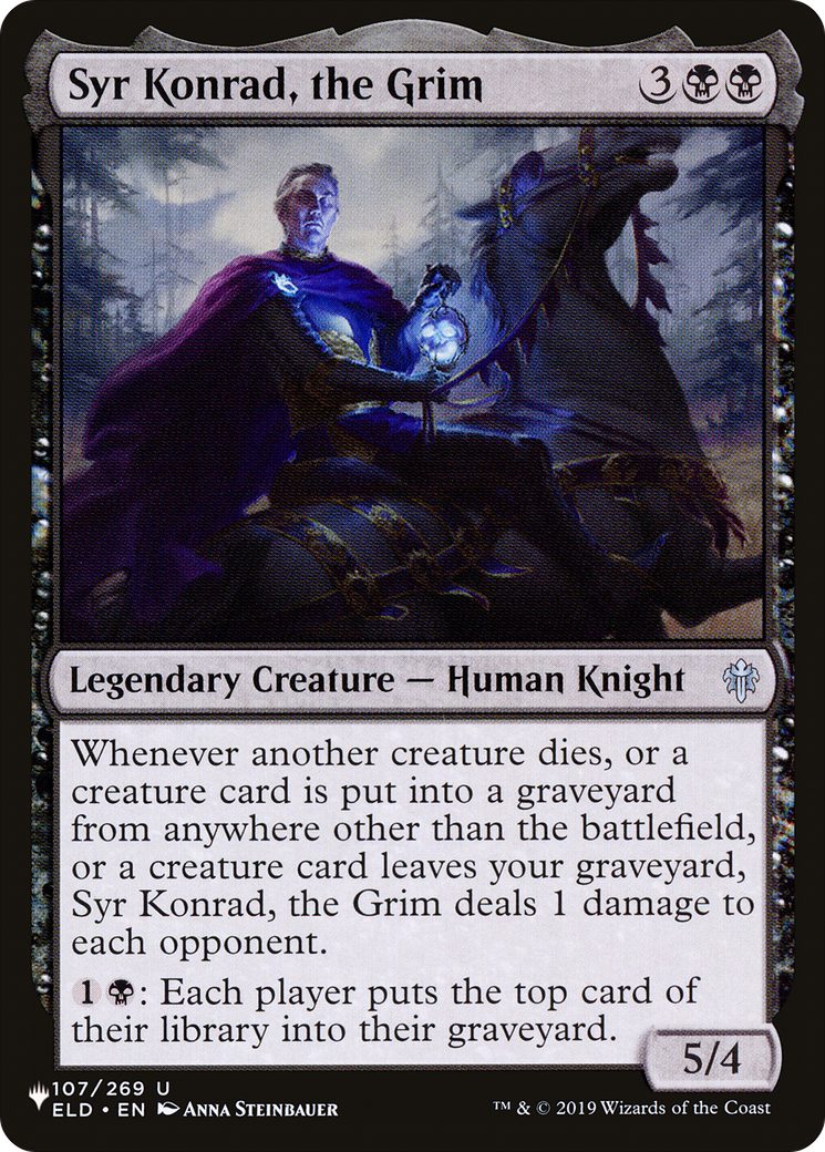 Syr Konrad, the Grim [The List]-1