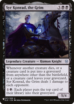 Syr Konrad, the Grim [The List]-1