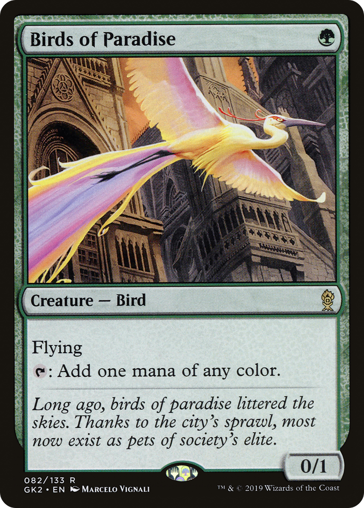 Birds of Paradise [Ravnica Allegiance Guild Kit]-1