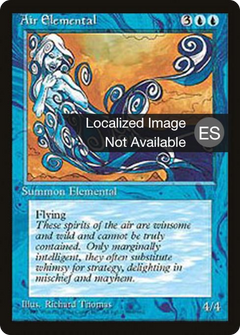 Air Elemental [Fourth Edition Foreign Black Border]-1