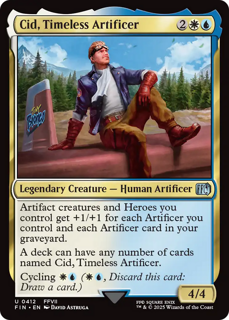 Cid, Timeless Artificer (0412) [FINAL FANTASY]-1