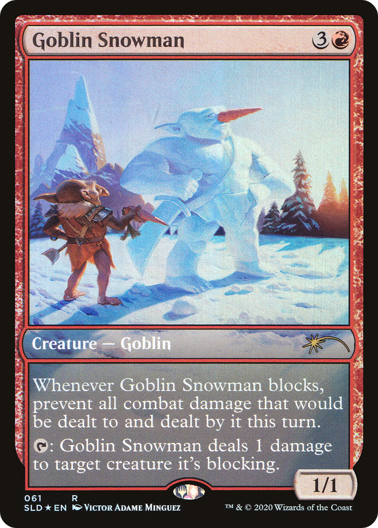 Goblin Snowman [Secret Lair Drop Series]-1