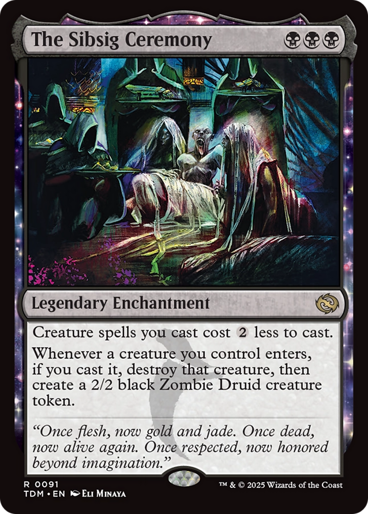 The Sibsig Ceremony [Tarkir: Dragonstorm]-1