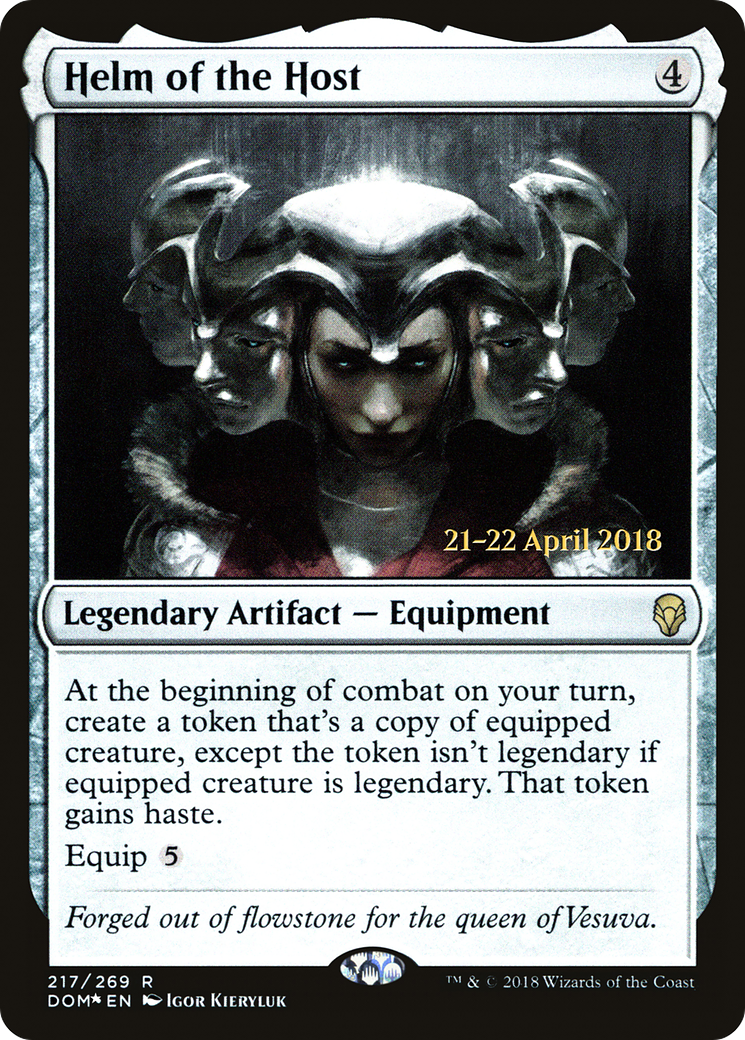 Helm of the Host [Dominaria Prerelease Promos]-1