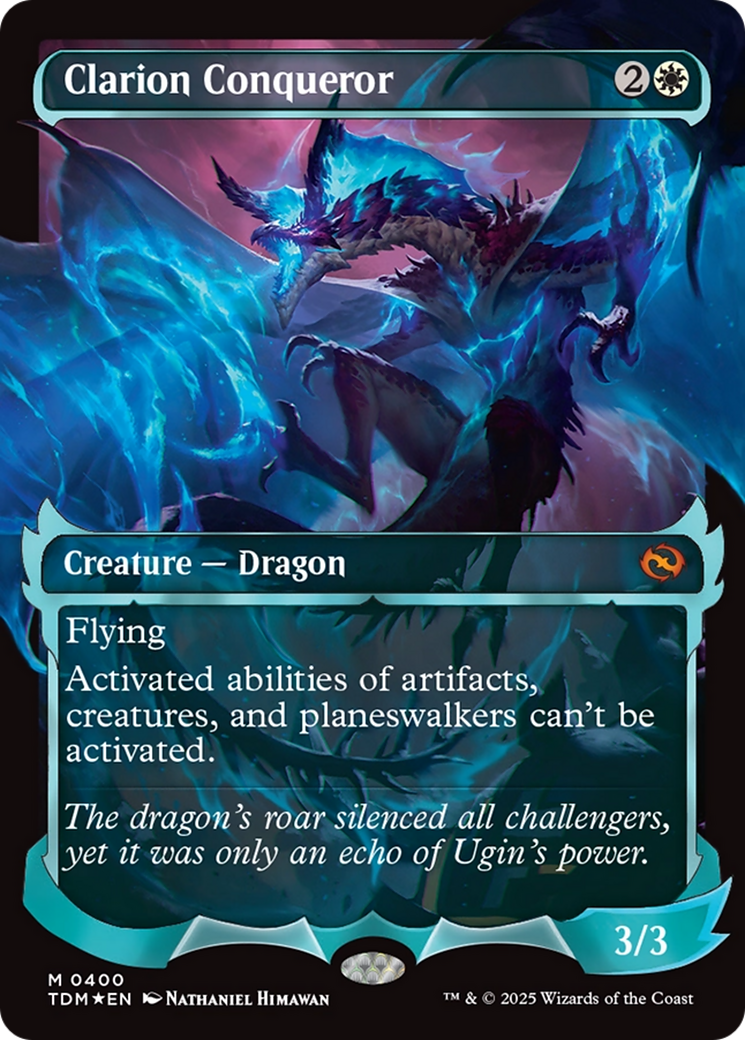 Clarion Conqueror (Showcase) [Tarkir: Dragonstorm]-1