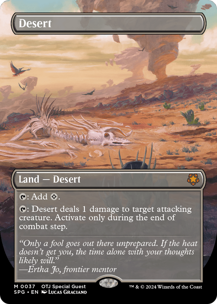 Desert (Borderless) [Outlaws of Thunder Junction Special Guests]-1