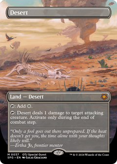 Desert (Borderless) [Outlaws of Thunder Junction Special Guests]-1