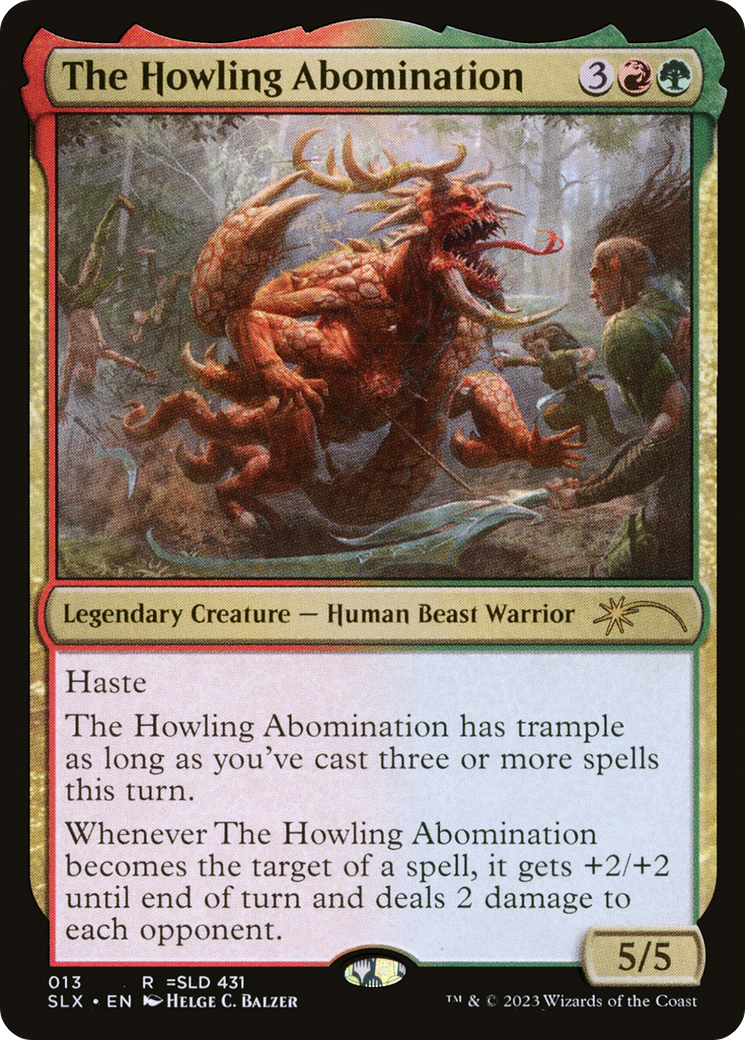 The Howling Abomination [Secret Lair: Universes Within]-1
