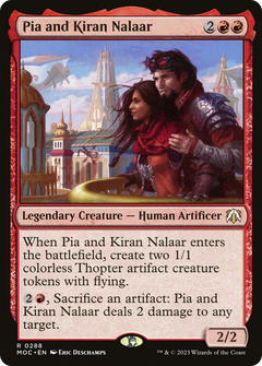 Pia and Kiran Nalaar [March of the Machine Commander]-1