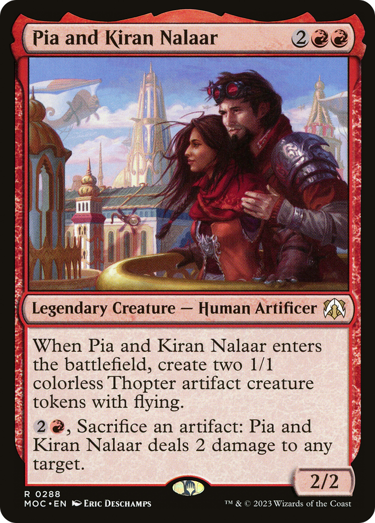 Pia and Kiran Nalaar [March of the Machine Commander]-1