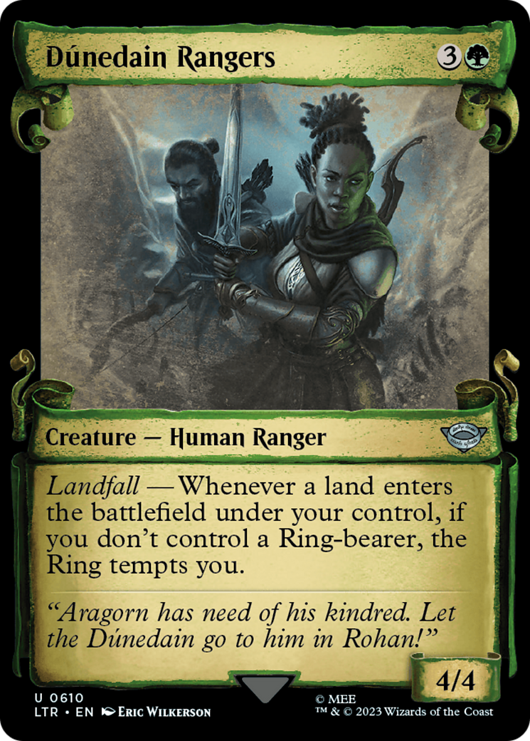 Dunedain Rangers [The Lord of the Rings: Tales of Middle-Earth Showcase Scrolls]-1