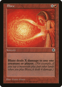 Blaze (No Flavor Text) [Portal]-1