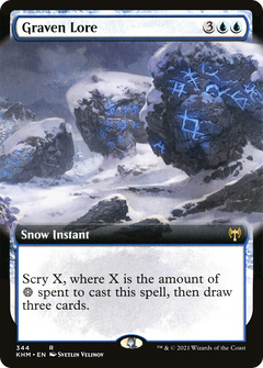 Graven Lore (Extended Art) [Kaldheim]-1