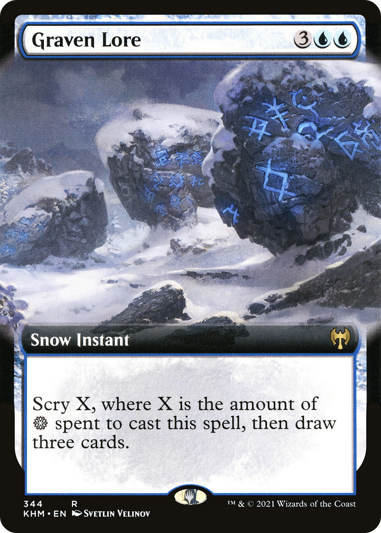 Graven Lore (Extended Art) [Kaldheim]-1